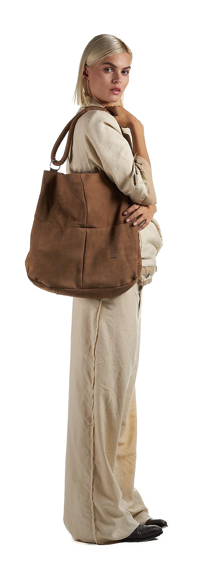 daniele basta leather and silver bags - WEARING
